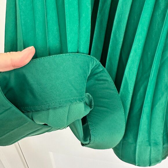 BCBGMaxAzria Evergreen CECE One Shoulder Dress Size XXS New - Picture 5 of 8